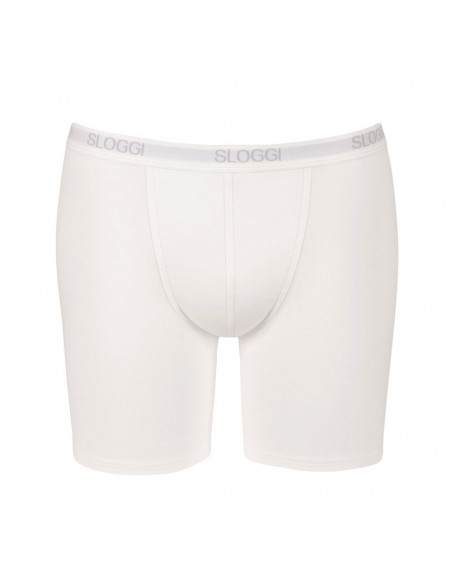 Sloggi Men Basic Long Boxershort White
