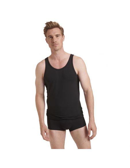 Sloggi Heren Ever Soft Tank Top Zwart