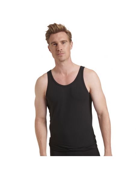 Sloggi Heren Ever Soft Tank Top Zwart