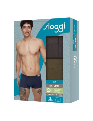 Sloggi Men GO Natural Hipster C2P 2Pack M004