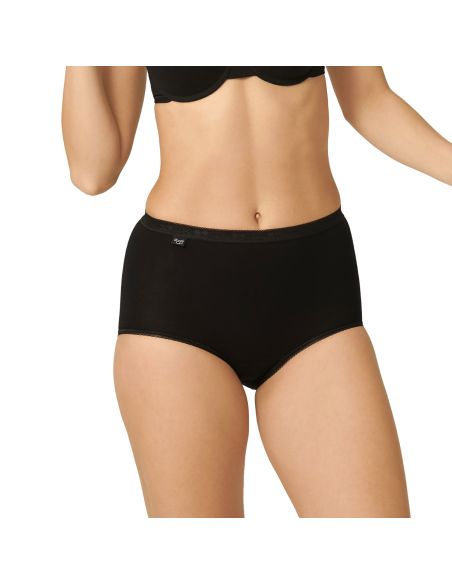 Sloggi Femmes Basic Maxi Slip Noir