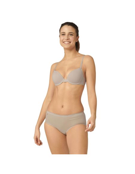 Sloggi Dames Basic Midi Slip 4 pack Skin 3+1 Gratis