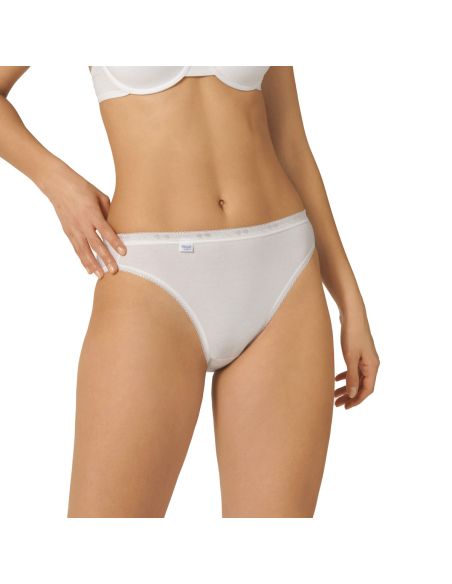 Sloggi Dames Basic Tai Slip 4Pack White