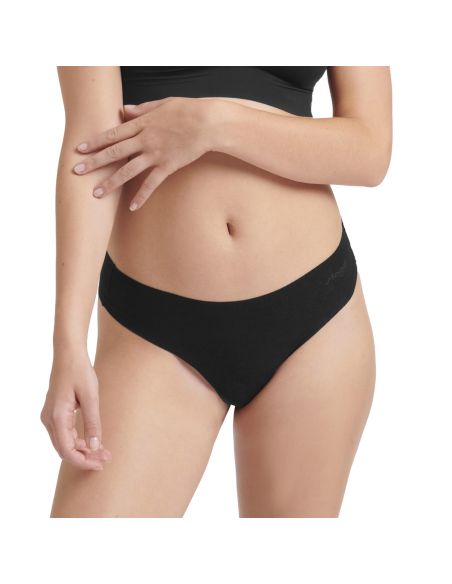 Sloggi Dames Zero Modal 2.0 Hip-String Zwart