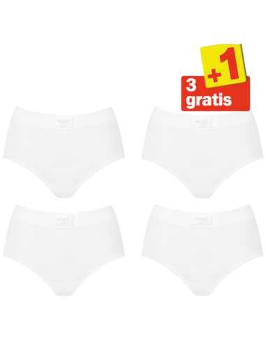 Shorty maxi Double Comfort 3 + 1 gratuit - Sloggi - Femme