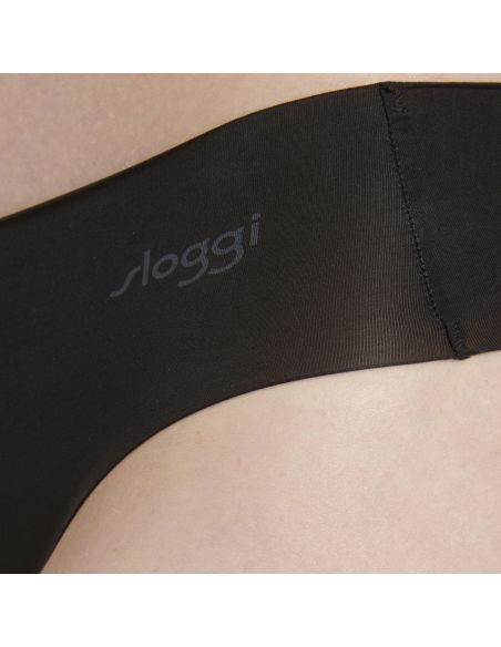 Sloggi Dames Zero Microfibre 2.0 Hip-String Zwart