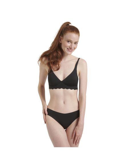 Sloggi Femme Zero Microfibre 2.0 Hip-String Noir Sloggi Femme Zero Microfibre 2.0 Hip-String Noir
