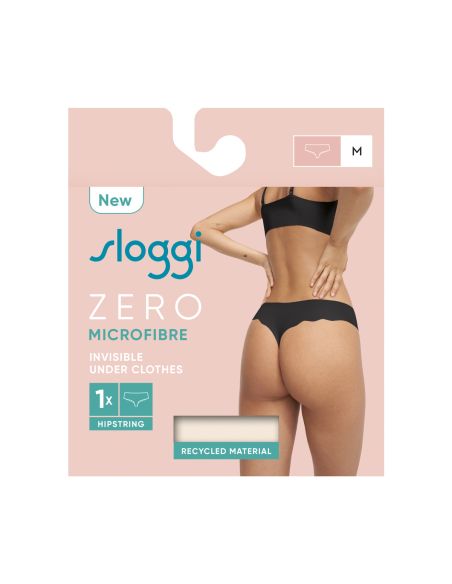 Sloggi Dames Zero Microfibre 2.0 Hip-String Angora