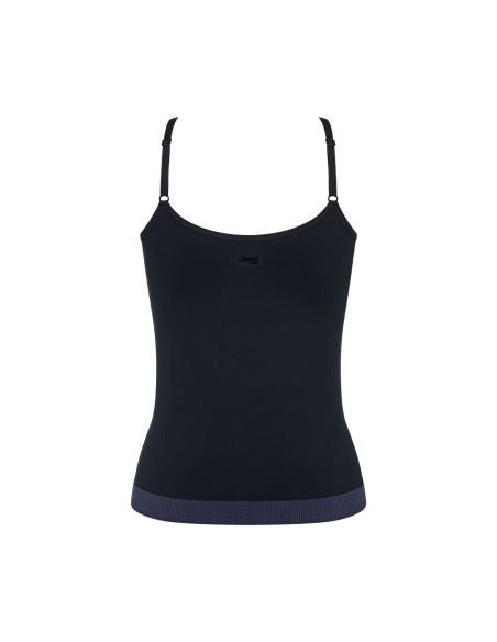 Sloggi EVER Infused Aloe Spaghetti Shirt Zwart