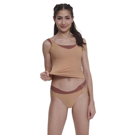 Sloggi Zero Feel 2.0 Spaghetti Top Beige