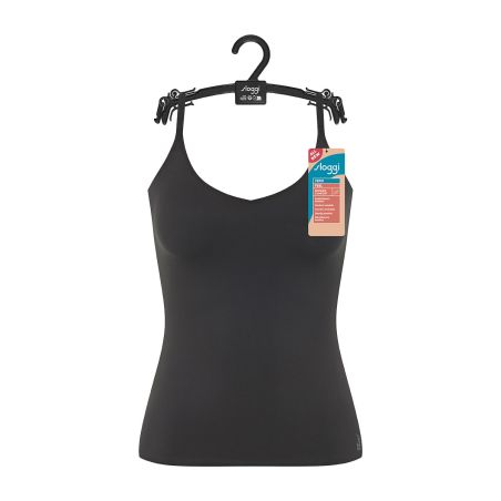 Sloggi Zero Feel 2.0 Spaghetti Top Zwart