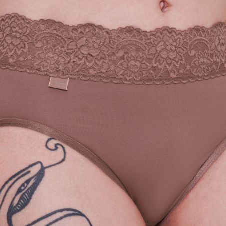 Sloggi Romance Midi Slip Cacao