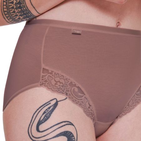 Sloggi Romance Maxi Slip Cacao