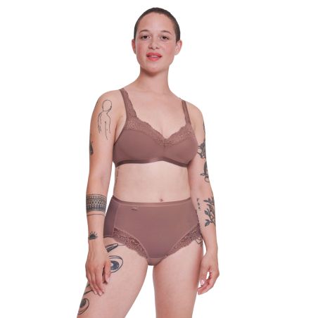 Sloggi Romance Maxi Slip Cacao