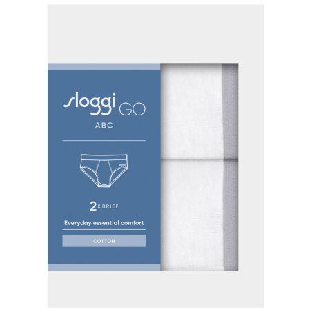 Sloggi Men GO ABC 2.0 Brief 2Pack Wit