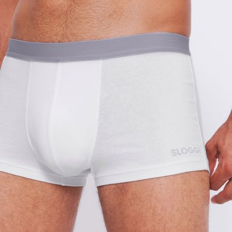 Sloggi Men GO ABC 2.0 Hipster 2Pack Wit