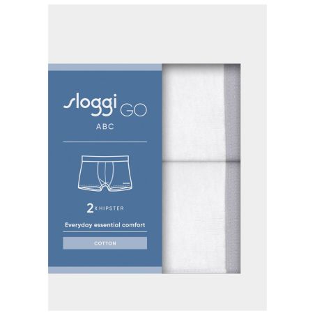 Sloggi Men GO ABC 2.0 Hipster 2Pack Wit