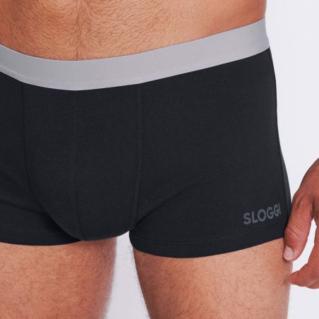 Sloggi Men GO ABC 2.0 Hipster 2Pack Zwart