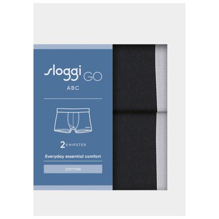 Sloggi Men GO ABC 2.0 Hipster 2Pack Zwart