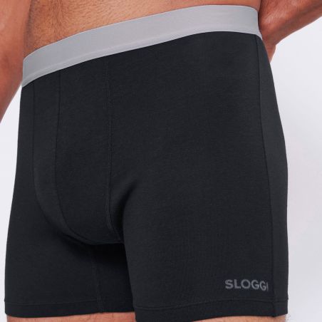 Sloggi Men GO ABC 2.0 Short 2Pack Zwart