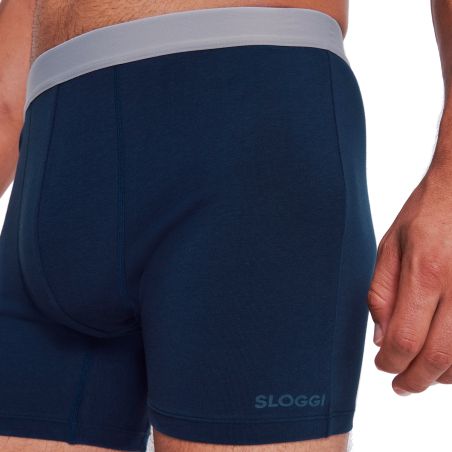 Sloggi Men GO ABC 2.0 Short 2Pack Blauw