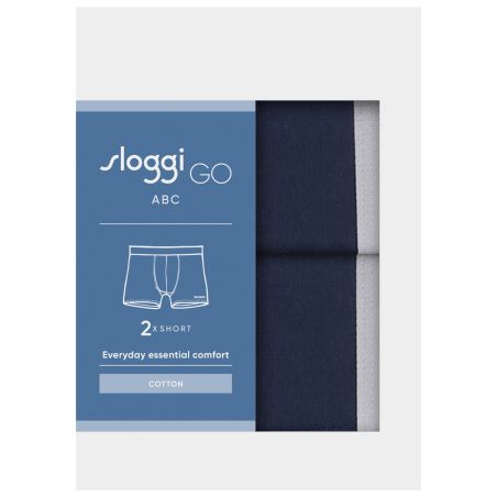 Sloggi Men GO ABC 2.0 Short 2Pack Blauw