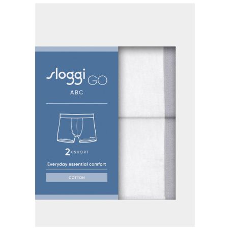 Sloggi Men GO ABC 2.0 Short 2Pack Wit