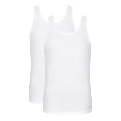 Sloggi Men GO ABC 2.0 Tank Top 2pack Wit
