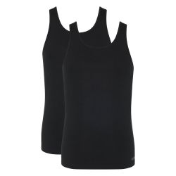 Sloggi Men GO ABC 2.0 Tank Top 2pack Zwart