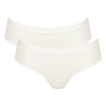 Sloggi Dames GO Casual Hipster 2Pack Ivoor