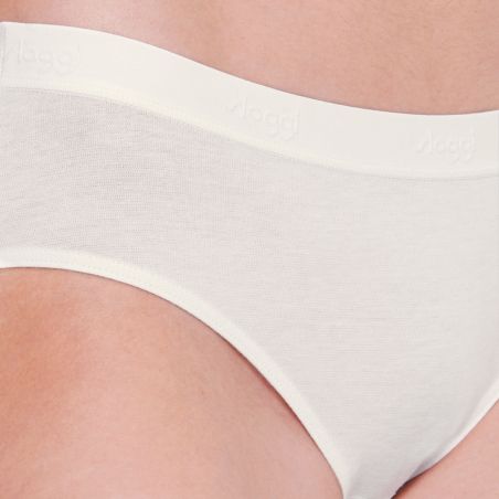 Sloggi Dames GO Casual Hipster 2Pack Ivoor