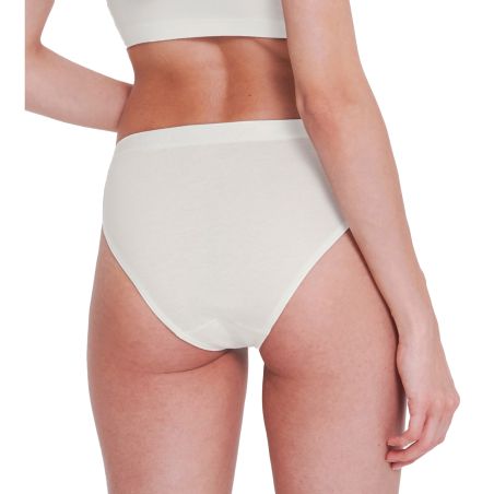 Sloggi Dames GO Casual High Leg 2Pack Ivoor