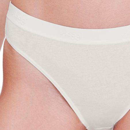 Sloggi Dames GO Casual High Leg 2Pack Ivoor