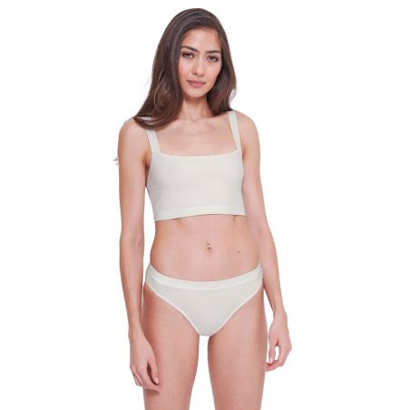 Sloggi Dames GO Casual High Leg 2Pack Ivoor