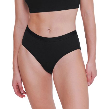 Sloggi Dames GO Casual Midi 2Pack Zwart