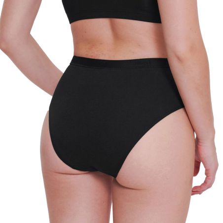 Sloggi Dames GO Casual Midi 2Pack Zwart