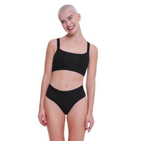 Sloggi Dames GO Casual Midi 2Pack Zwart