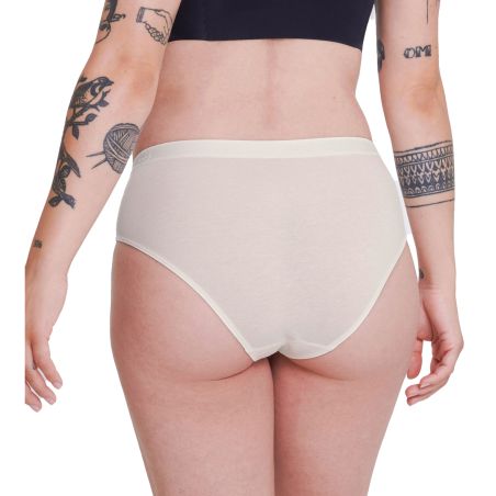 Sloggi Dames GO Casual Midi 2Pack Ivoor