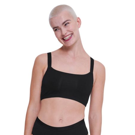 Sloggi Dames GO Casual Top Zwart