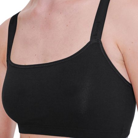 Sloggi Dames GO Casual Top Zwart