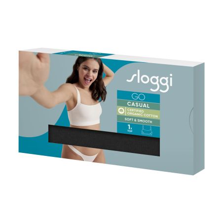 Sloggi Dames GO Casual Top Zwart