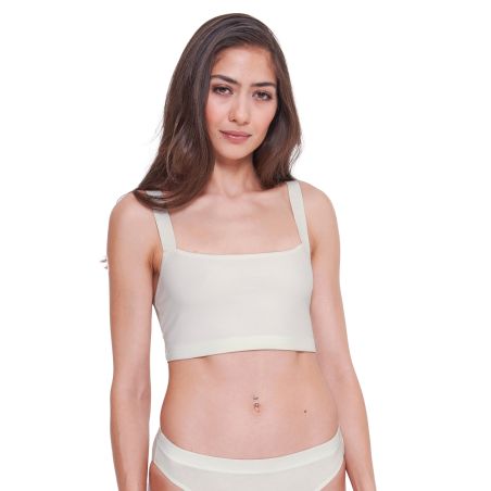 Sloggi Dames GO Casual Top Ivoor