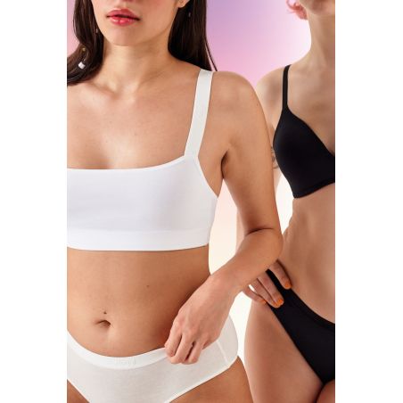 Sloggi Dames GO Casual Top Ivoor