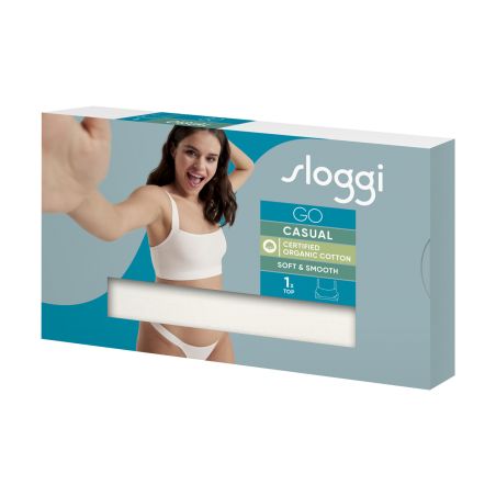 Sloggi Dames GO Casual Top Ivoor