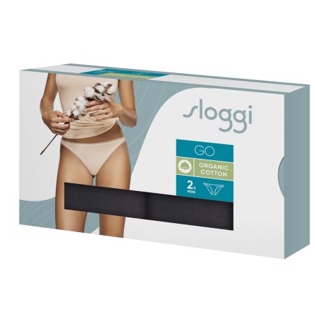 Sloggi GO Tai C2P Noir 2pack