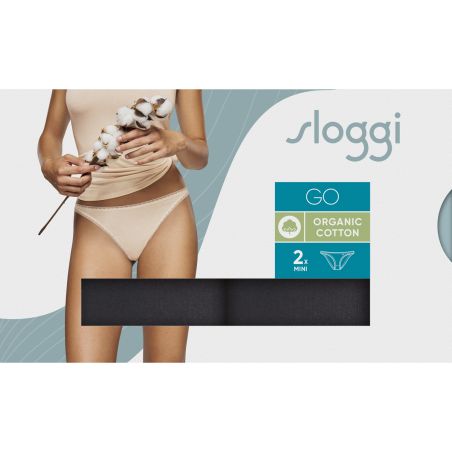 Sloggi GO Tai C2P Noir 2pack
