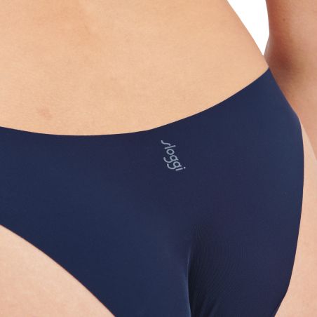 Sloggi Dames Zero Feel 2.0 Tiny Tanga Navy Blue