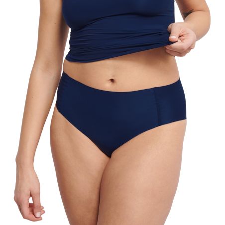 Sloggi Femme Zero Feel 2.0 Culotte taille haute Navy Blue