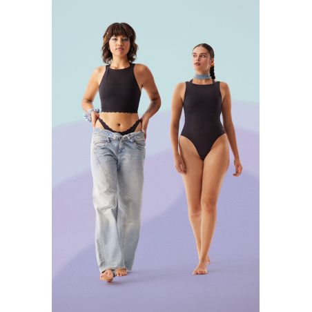 Sloggi Zero Feel Bliss High Leg Zwart