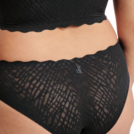 Sloggi Zero Feel Bliss Hipster Zwart Sloggi Zero Feel Bliss Hipster Zwart